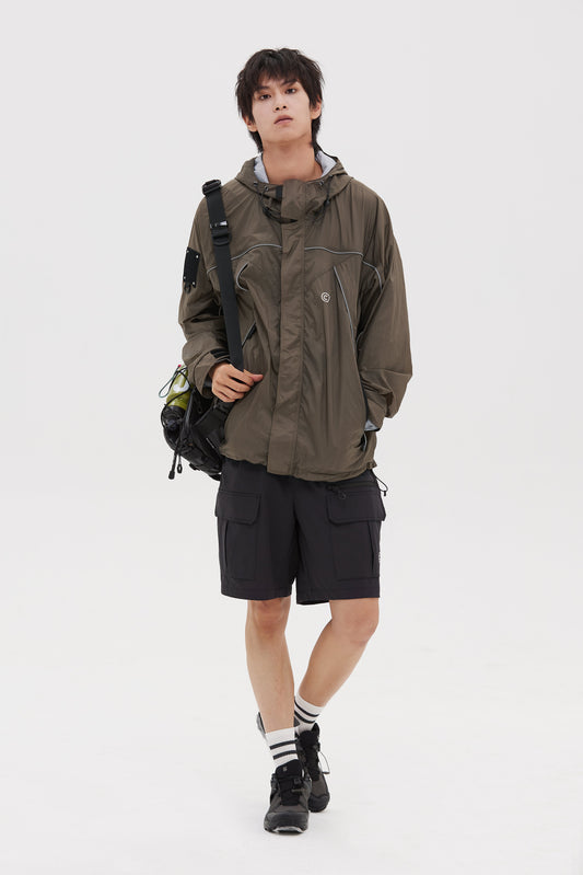 Stone Unisex Water Repellent Outdoor Jacket - Velora