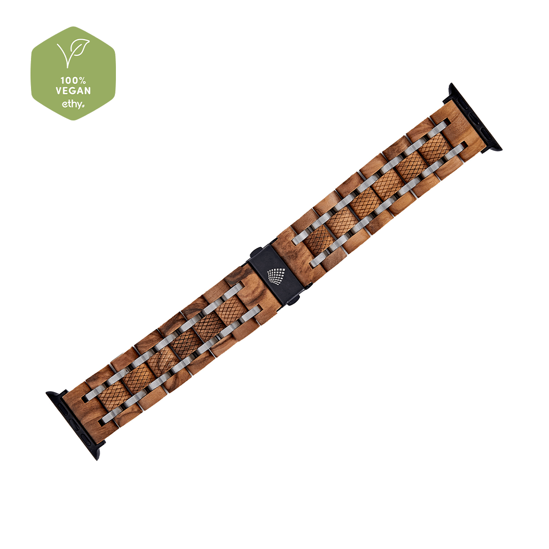The Olive: Vegan Apple Watch Strap - Velora Luxury Fashion