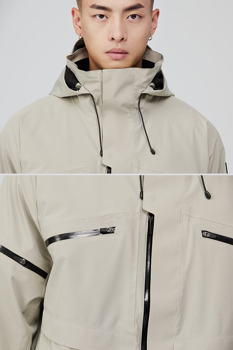 Forest Unisex Windbreaker Jacket - Velora
