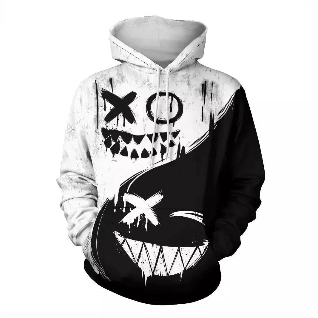 Autumn Winter Halloween Inspired Hoodie Sweatshirt Pullover tops for men - Velora