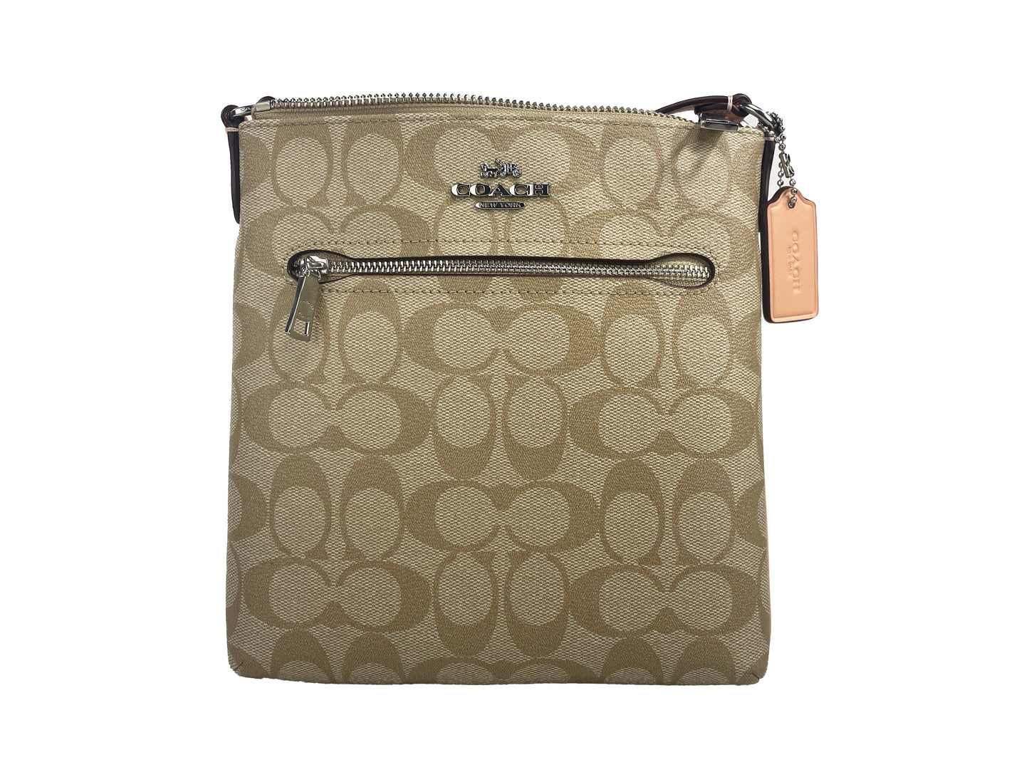 Coach Rowan Miniature Leather Crossbody Satchel