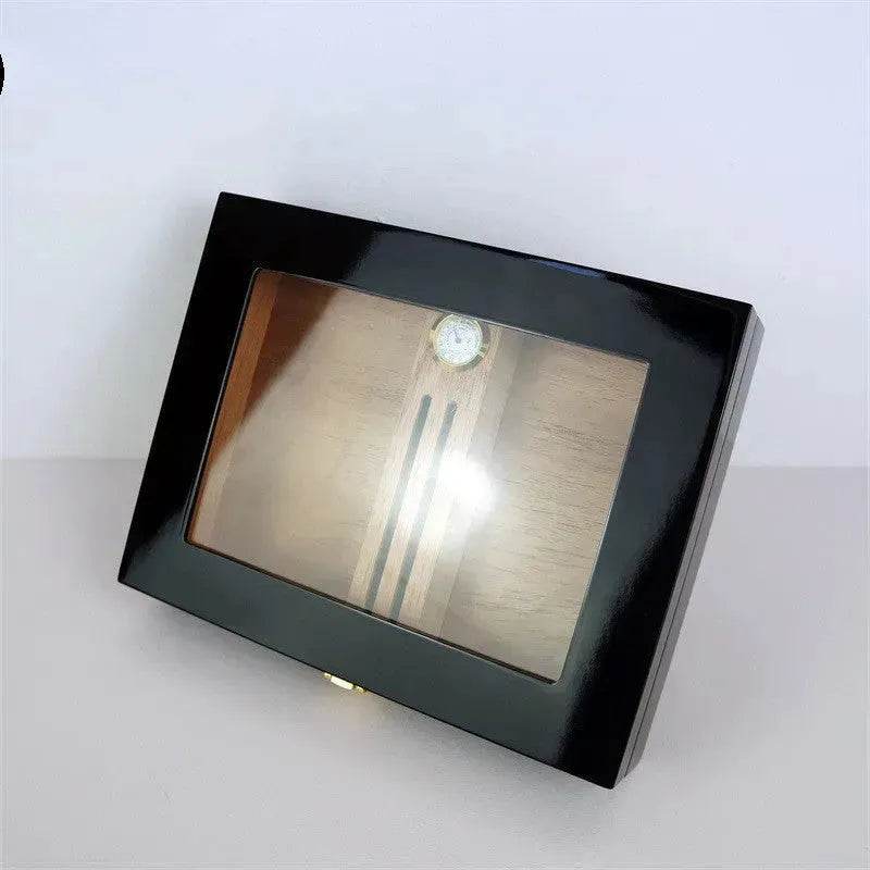 Large Capacity Wooden Storage Humidor Cigar Box