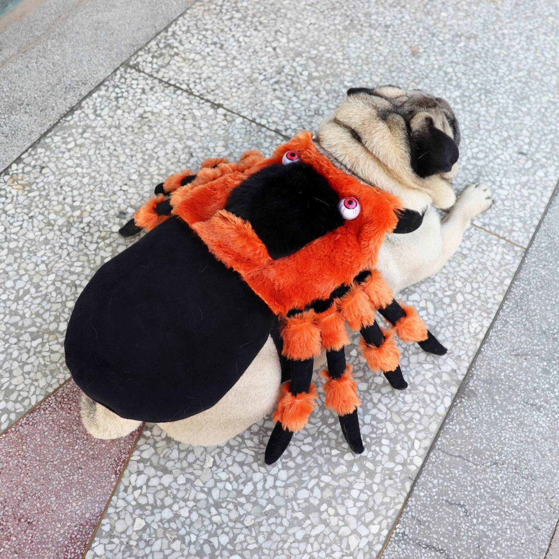 Pet Clothes Halloween Spider Pet Costume - Velora