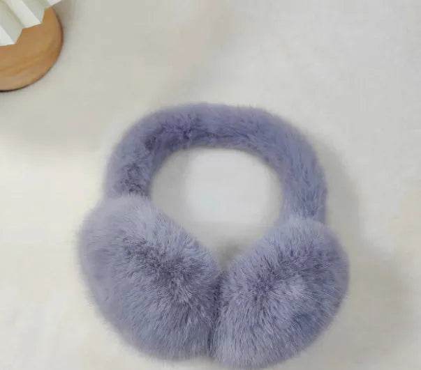 Girls' Winter Furry Fluffy Earmuffs - Velora
