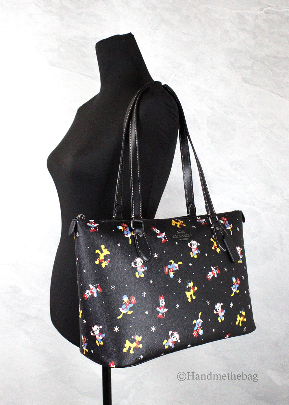 Coach X Disney (CM189) Holiday Print Gallery Bag