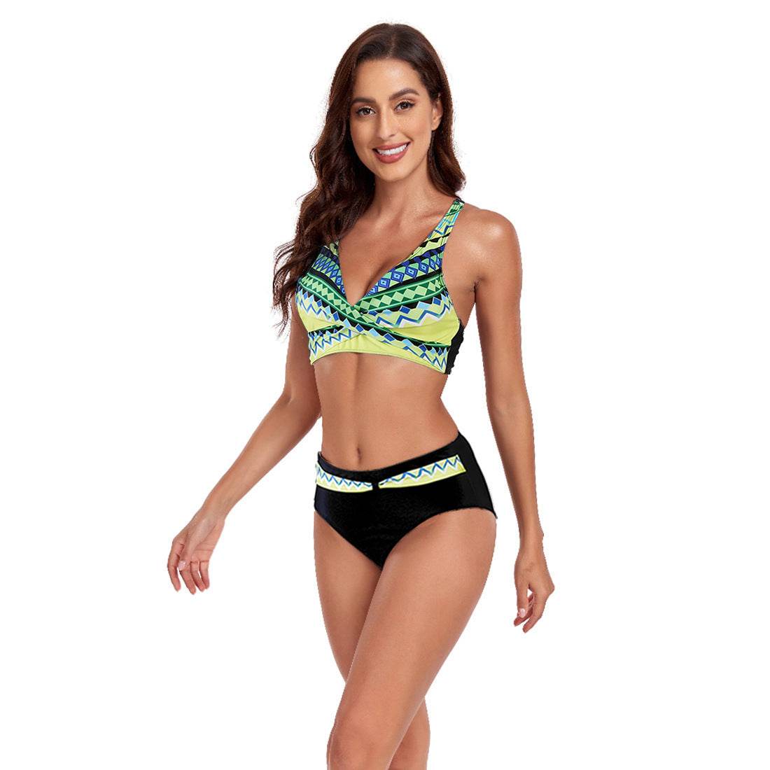 New Beach Split Swimsuit Summer Lady Sexy Halter Bikini - Velora