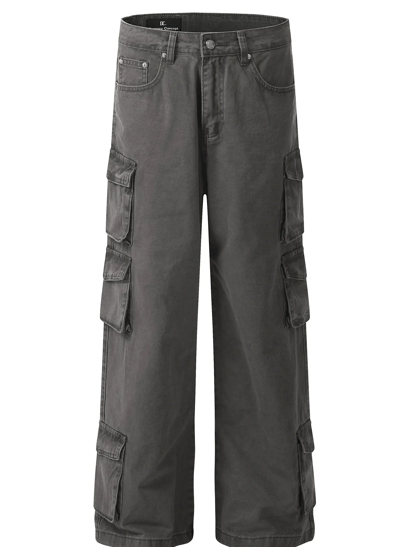 Men's Wide Leg Cargo Pants - Velora