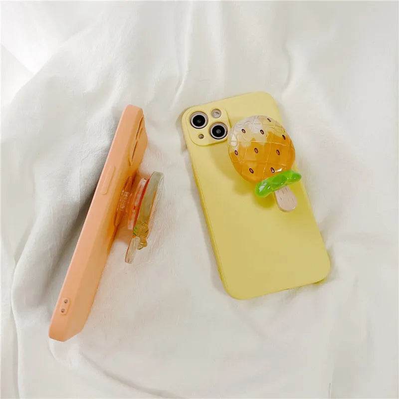 iPhone Summer Pineapple Popsicle Phone Case - Velora