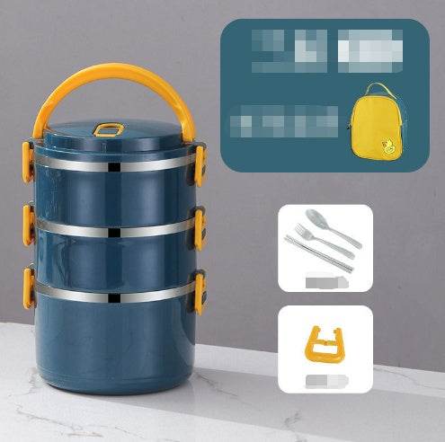 Multilayer Thermal Stainless Steel Insulated Lunch Box for Adults - Velora