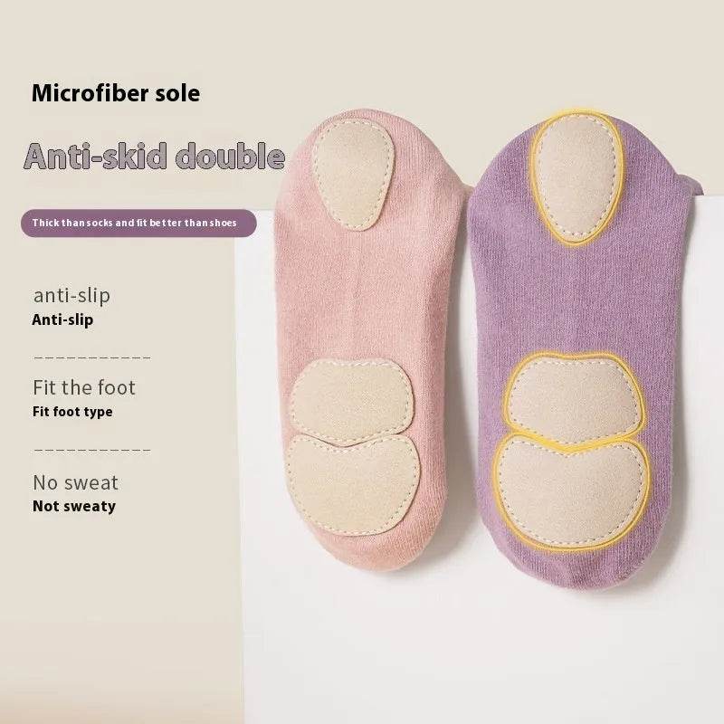 Mid Length Professional Classical Non-slip Dance Practice Socks - Velora