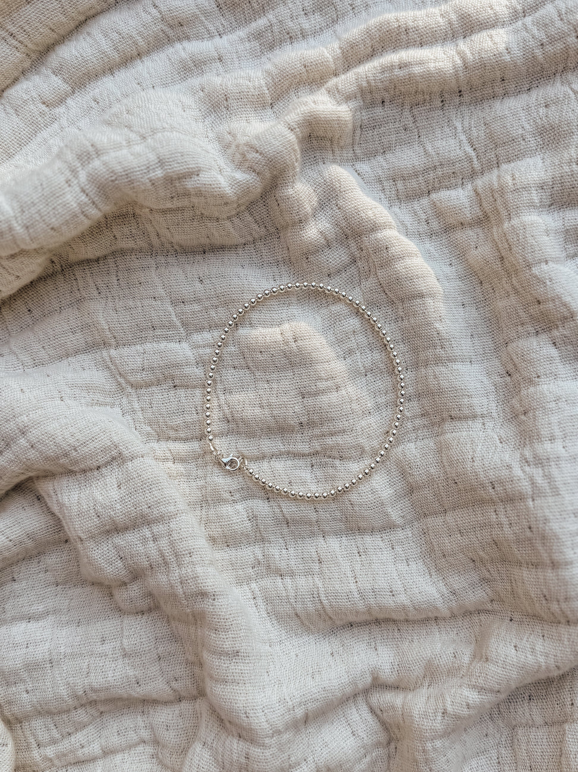 3mm Sterling Silver Anklet - Velora Luxury Fashion