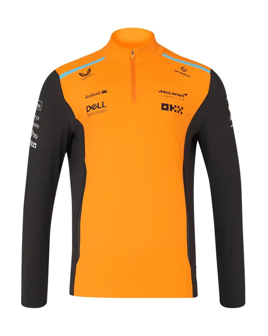 Castore McLaren F1 2024 Men's Team Quarter-Zip Mid Layer