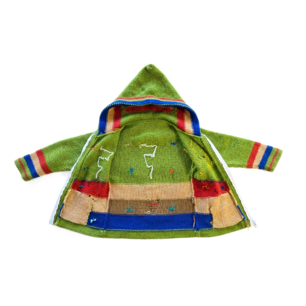 2-4T Kids Hand-Knit Alpaca Wool Sweater Sassy's Garage