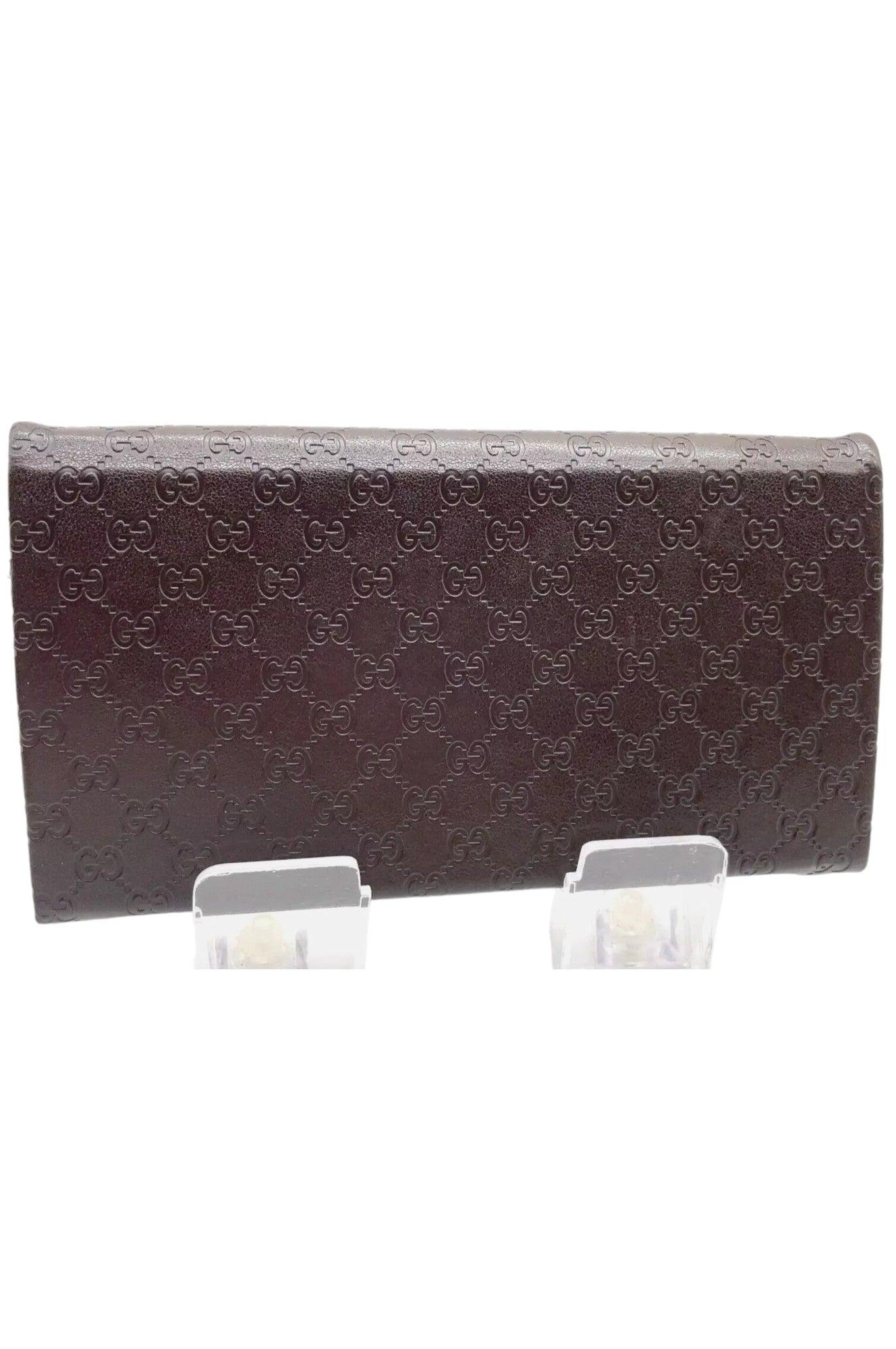 Gucci Micro GG Brown Glasses Case SK080071 - Velora