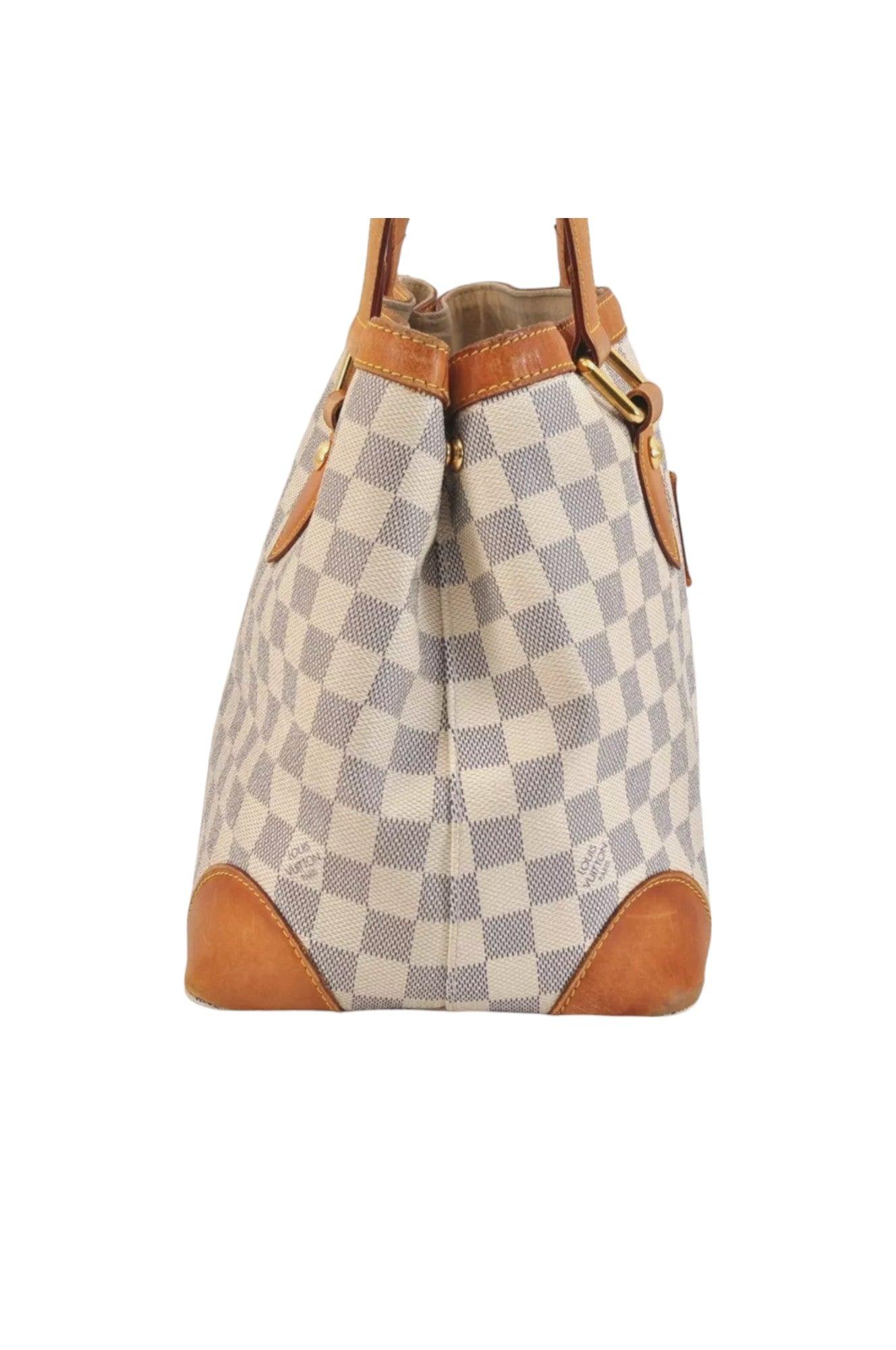 Louis Vuitton Damier Azur Hampstead PM N51207 Shoulder Tote Bag 8127K - Velora