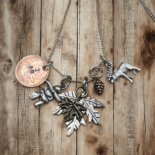 I AM CANADIAN Penny Necklace - Velora