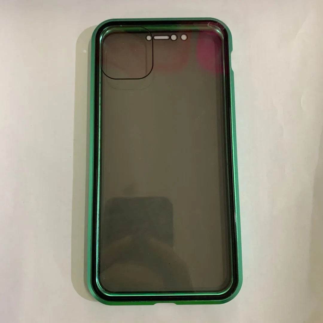 iPhone Case Anti-peep Magnetic Privacy Glass Protective Shell Magnetic - Velora