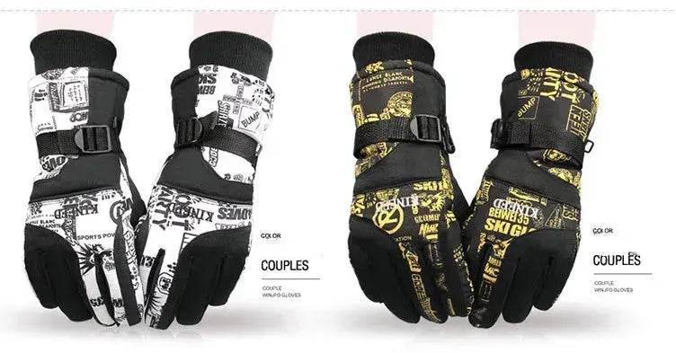 Winter ski gloves warmest ski gloves - Velora