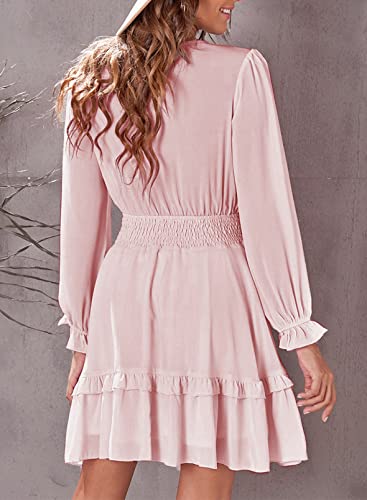 AILUNSNIKA Women's Knotted Tiered Mini Dress https://like2b-uy