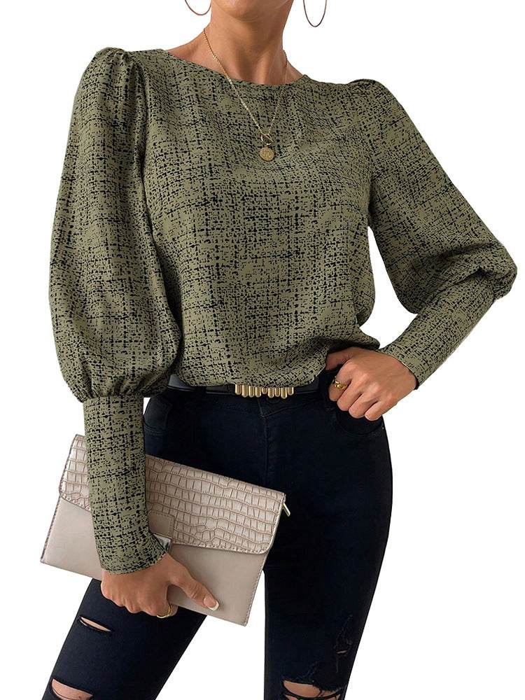 Fashionable Elegant Retro blouse top For Women - Velora