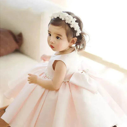 Little Bridesmaid Flower Girl Dress Princess ball dress for baby girl - Velora