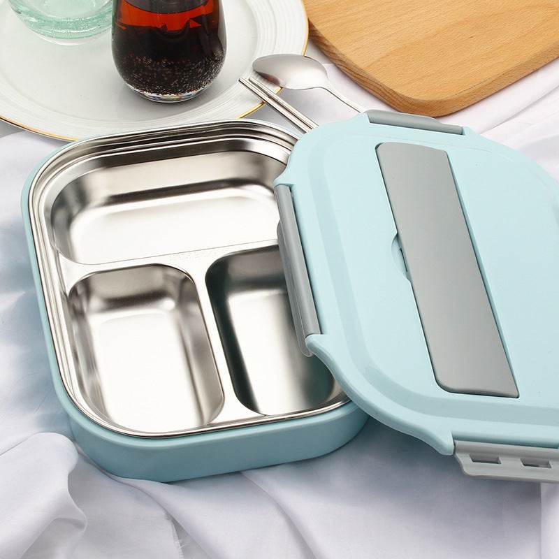 Stainless steel student lunch box - Velora