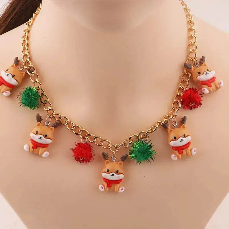 Creative Christmas Necklace women gift ideas - Velora