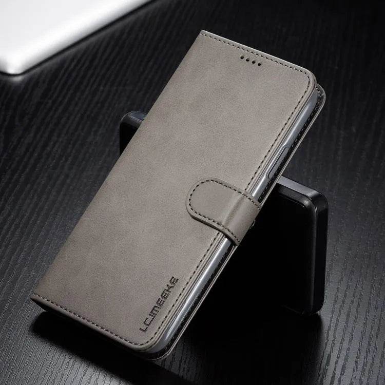 Luxury Leather iphone Case Flip Cover Card Holder Wallet Businessman Style