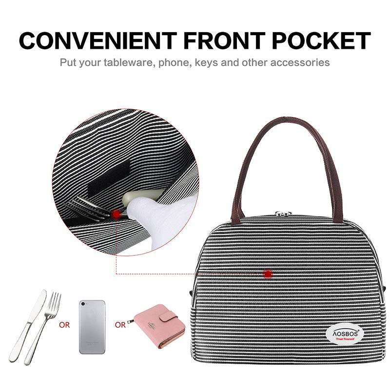 Cold Insulation Bag Thickened Lunch Bag - Velora