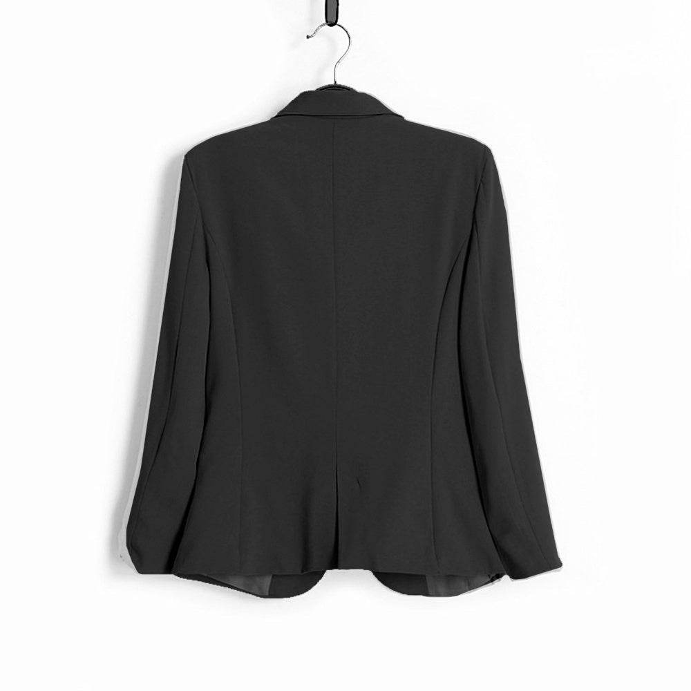 Office Ladies Black Formal Blazer Women Work Suit - Velora