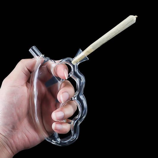 Simple Portable Filtered Glass Hookah Pipe - Velora