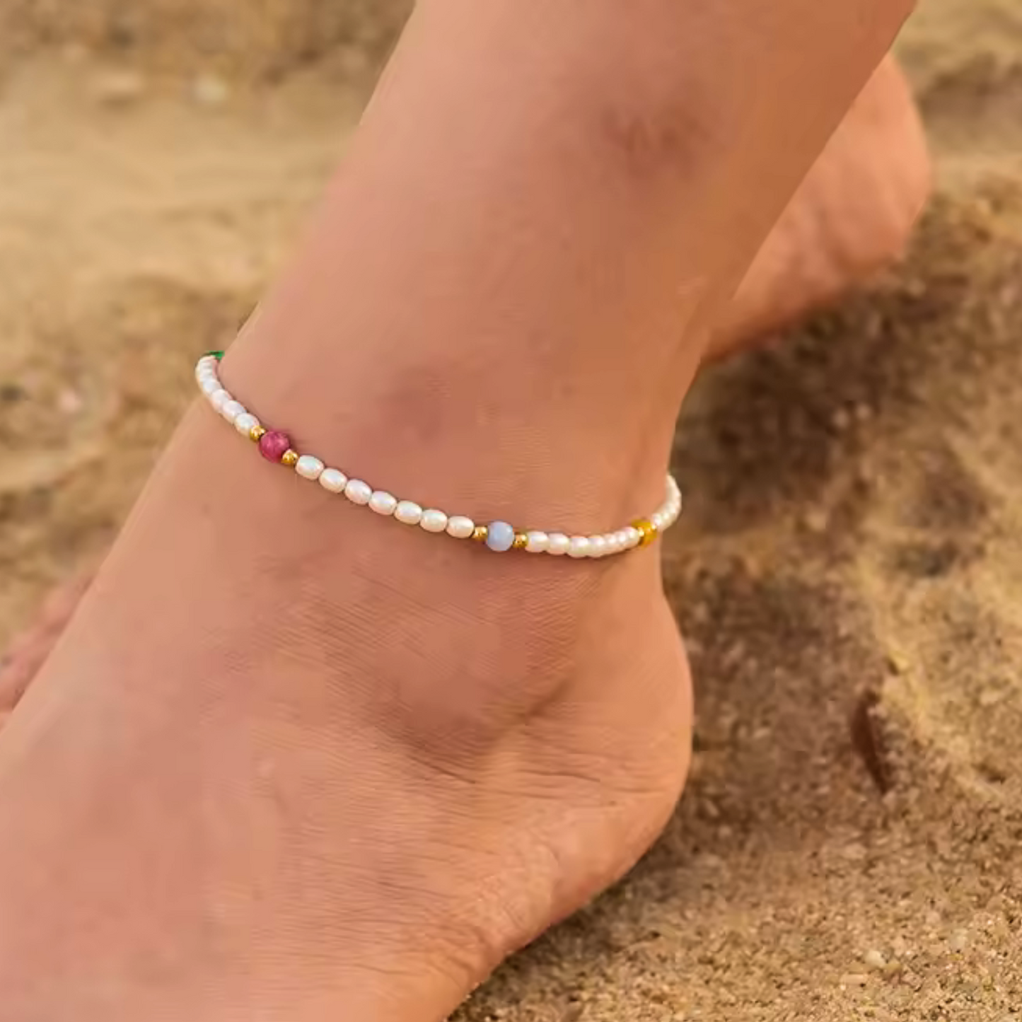 Ocean Breeze Anklet