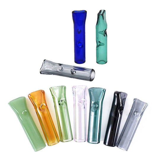 High Bay Silicon Glass Cigarette Holder Hookah Accessories Color Random - Velora