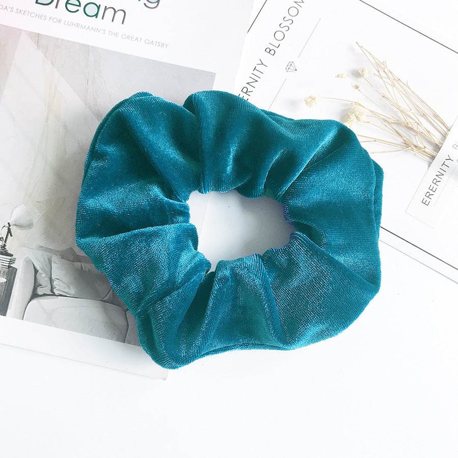 Fashion Velvet Scrunchies for Hair Ponytail Holder - Velora