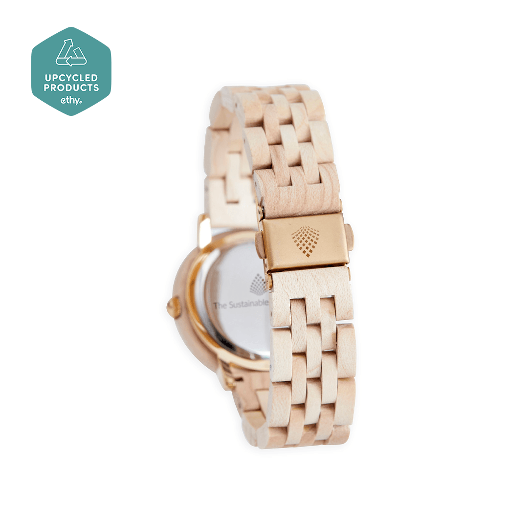 The Birch: Wood Watch for Women - Velora Luxury Fashion