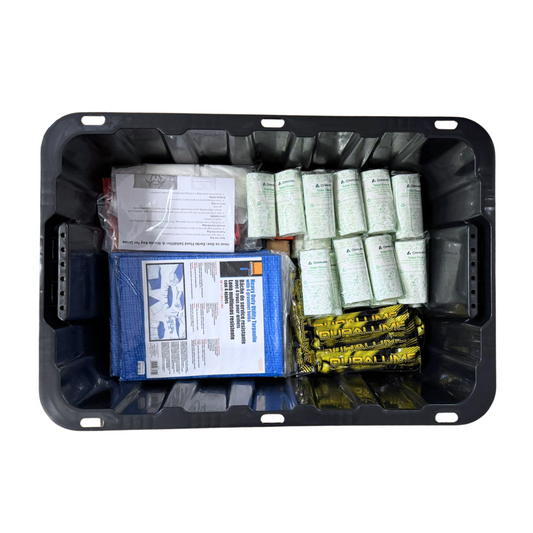 25 Person 12 Hours Advance Classroom Survival Kit - Velora