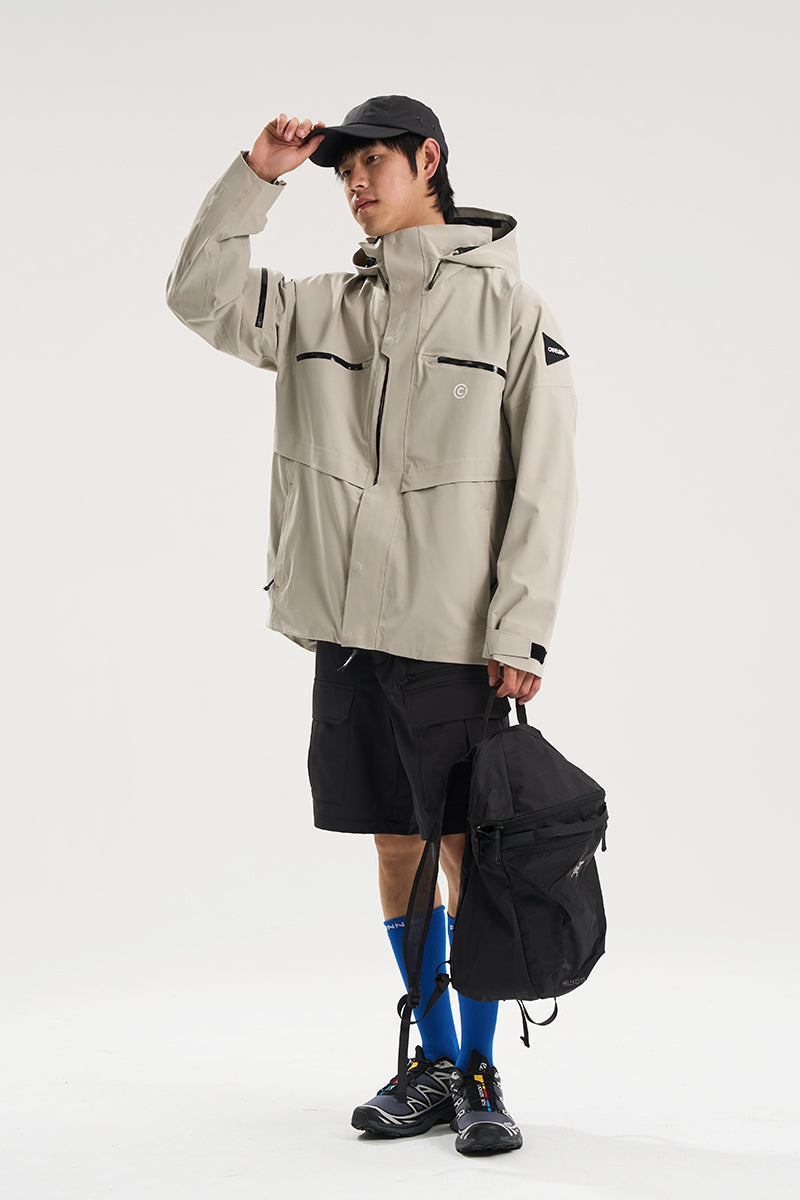 Forest Unisex Windbreaker Jacket - Velora