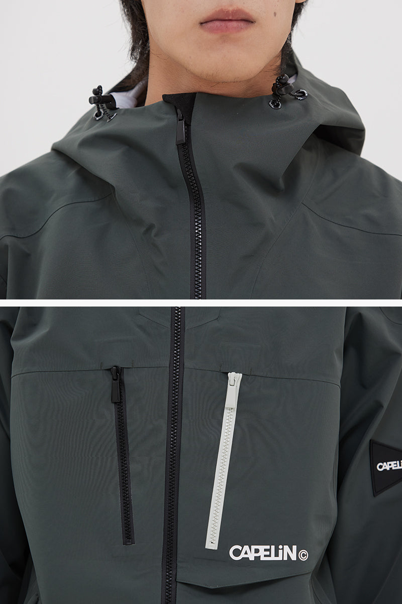 Speedy Unisex 3L Windbreaker Jacket - Velora