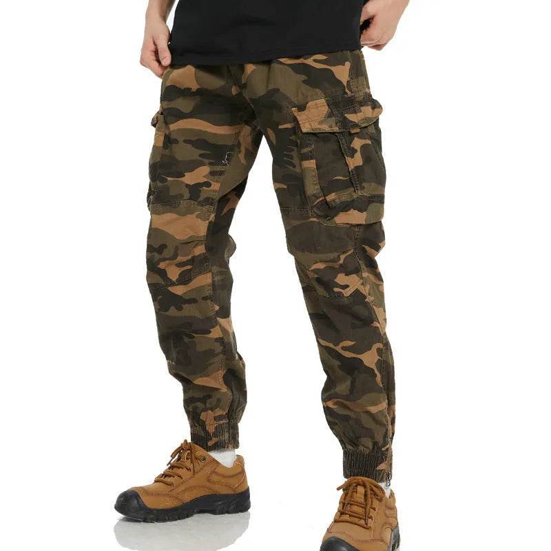 European And American Style Men's Workwear Camouflage Cargo Pants - Velora
