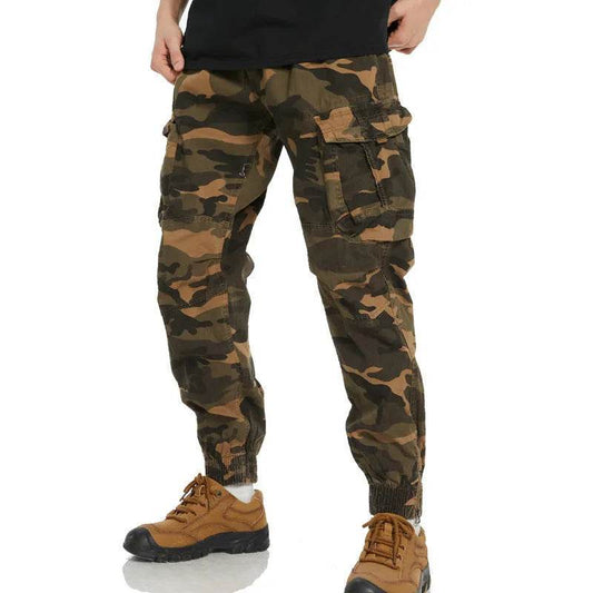 European And American Style Men's Workwear Camouflage Cargo Pants - Velora