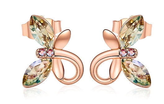 Swarovski Crystal Butterfly Earrings - 2019 Collection