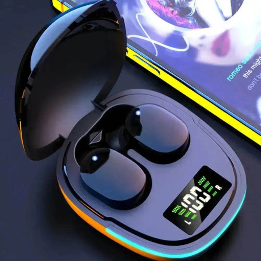 G9S Bluetooth Headset Cool Breathing Light Touch Digital Headphones - Velora