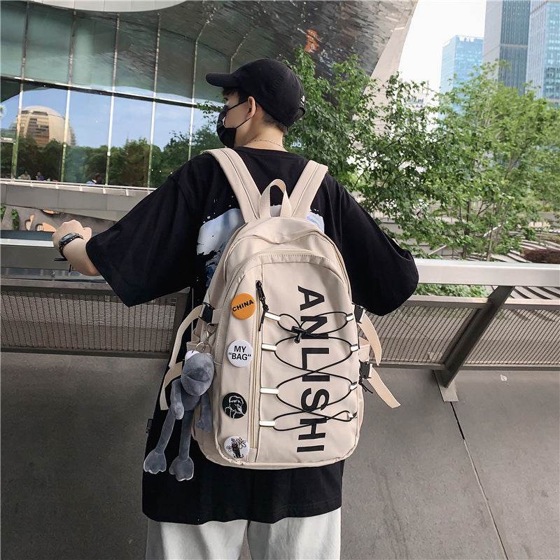 Unisex Teen Large Capacity Sports College High School Backpack - Velora