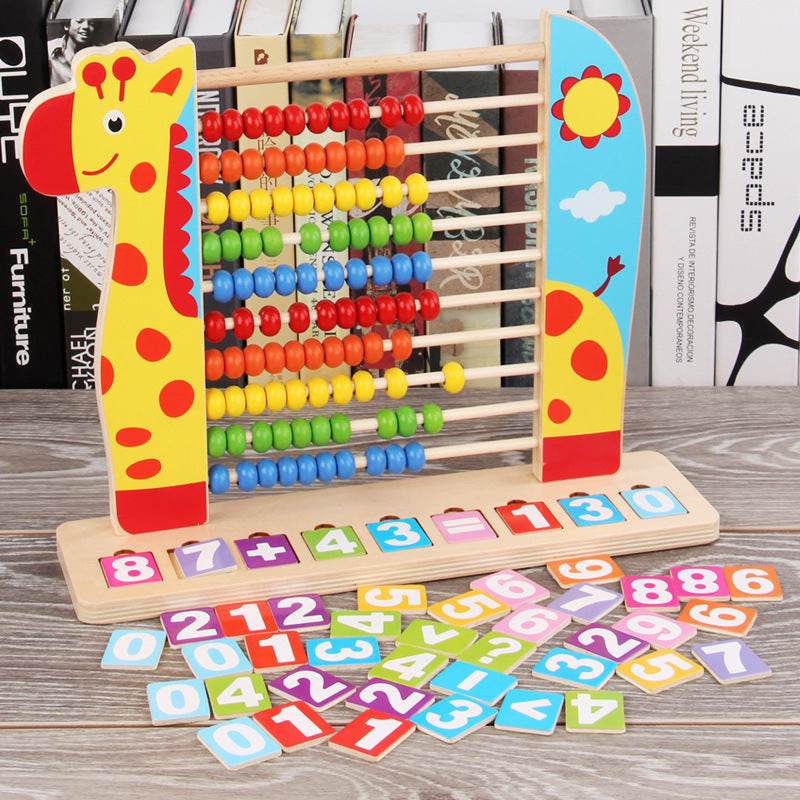 Kindergarten Elementary School Math Children Standing Abacus Count frame - Velora