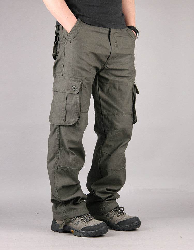 Multi-pocket Men's Casual Loose Labor Protection Cargo Pants - Velora