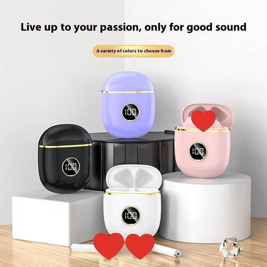 Wireless Bluetooth earphone Noise-canceling Wireless earbuds Low Latency High Sound Quality - Velora