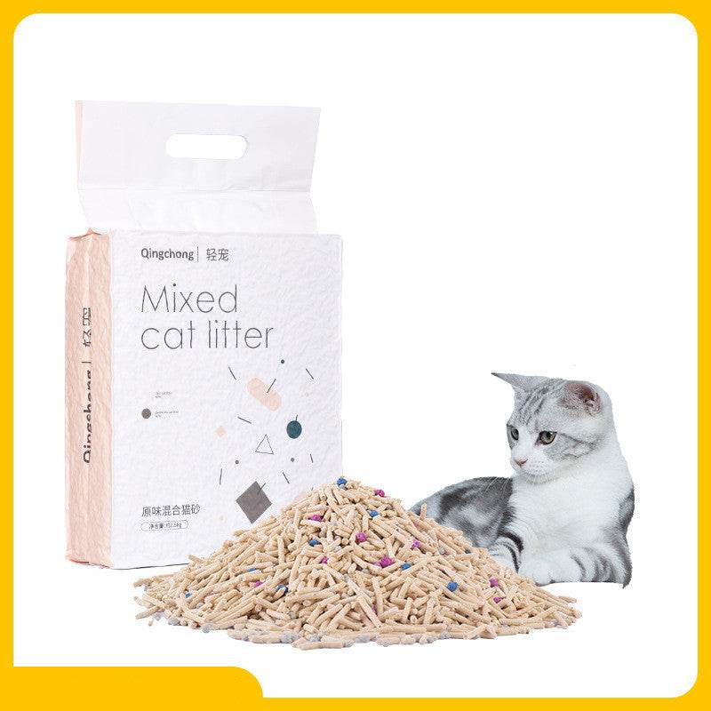 Light Pet Preserved Egg Mixed Tofu Cat Litter - Velora