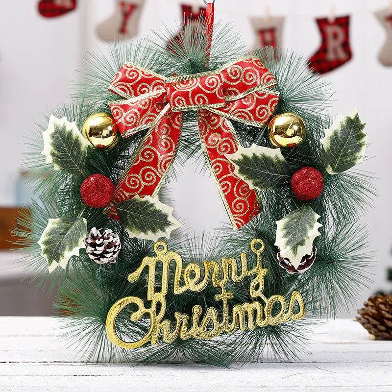 Christmas Decorations Creative Gifts, Ornaments Christmas Wreaths - Velora