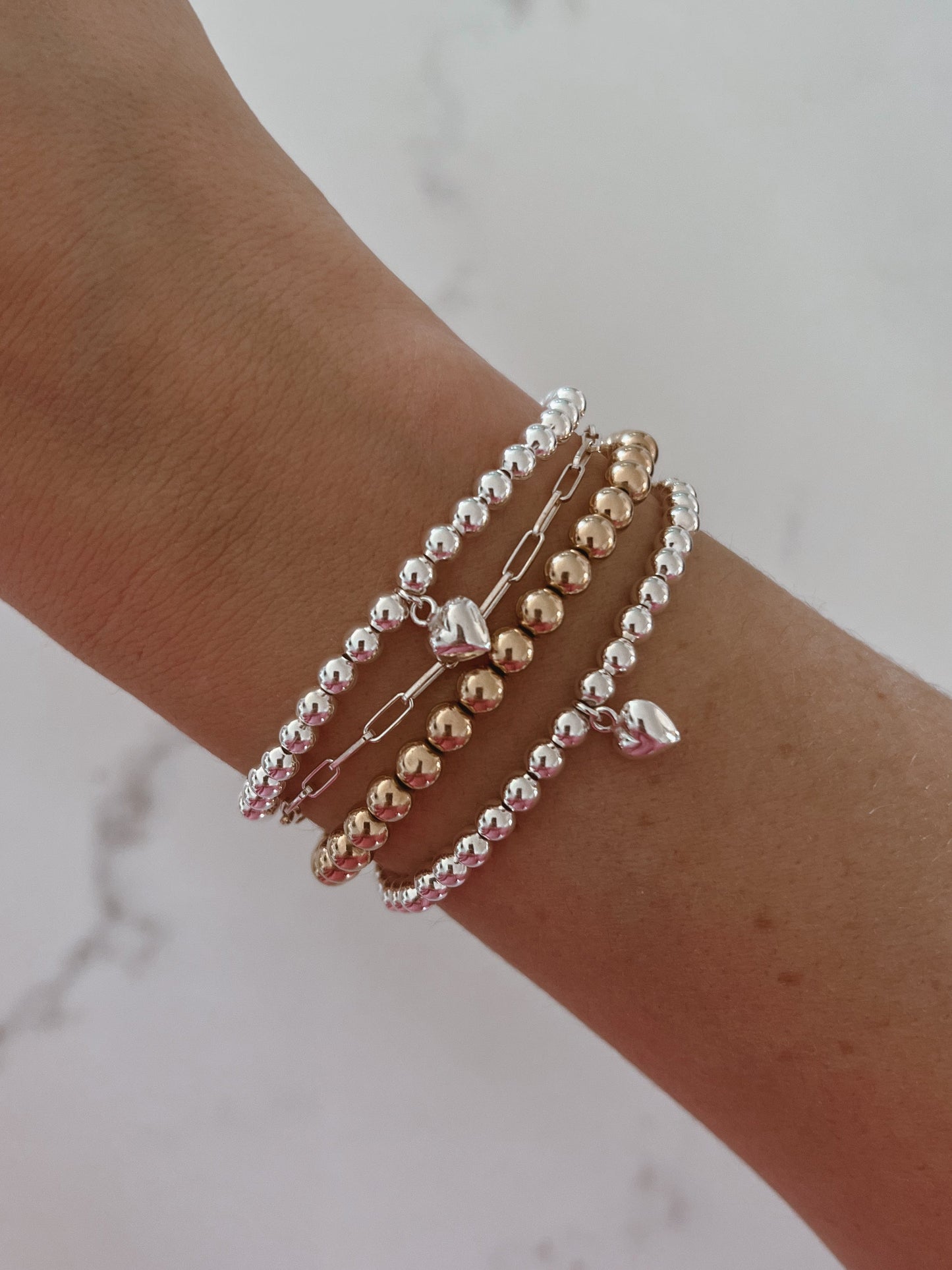 4mm Sterling Silver Amore Bracelet - Velora Luxury Fashion