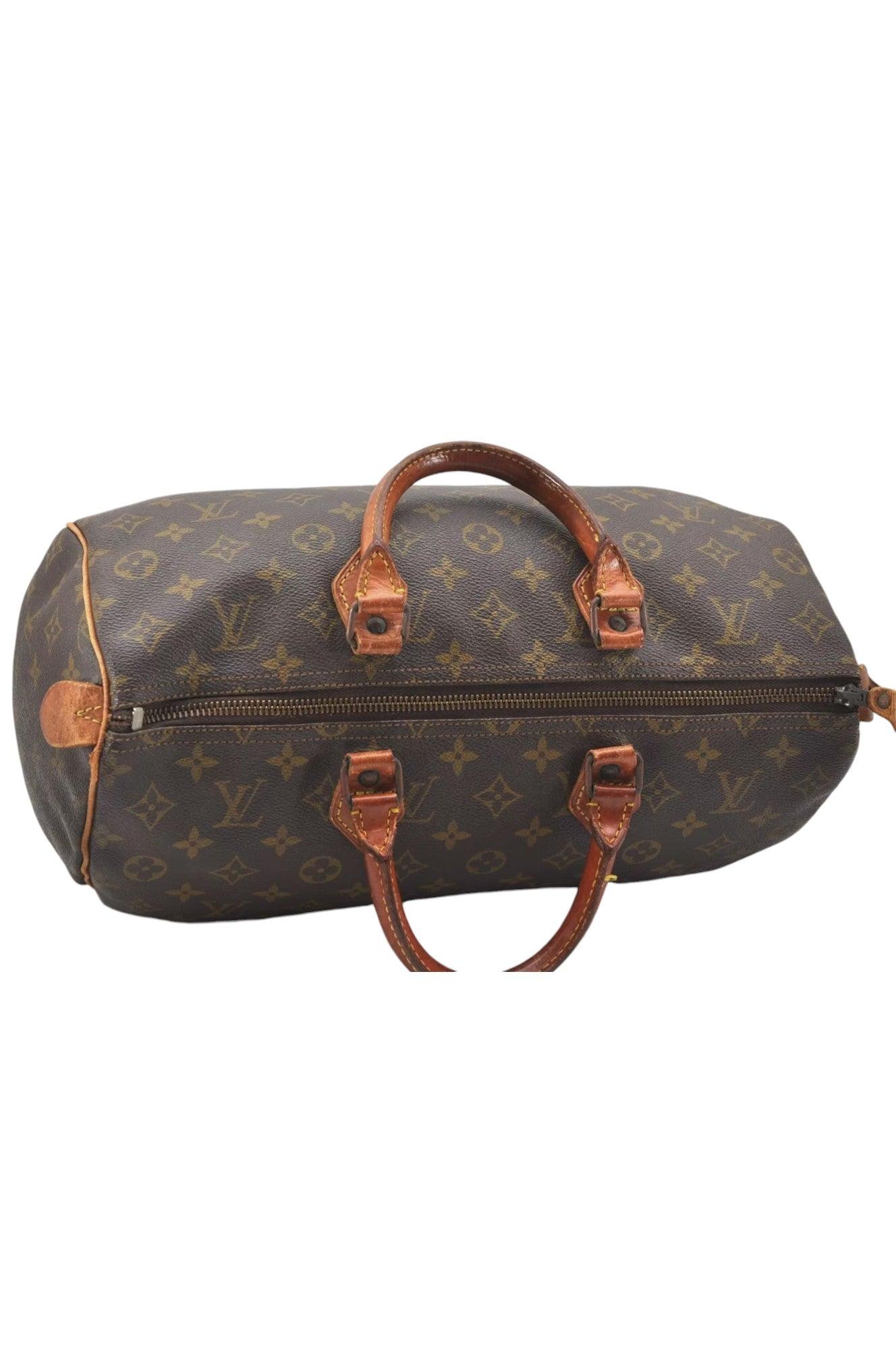 Louis Vuitton Monogram Speedy 35 Hand Boston Bag Old Model LV 7578K - Velora